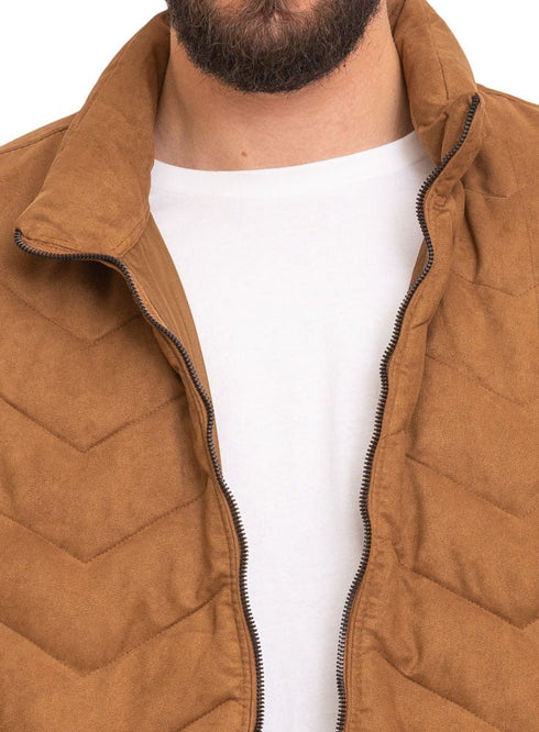 Coffee Velvet Vest - Design 4 - Khotwh